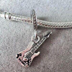 Guitar Charm‎  fits PANDORA